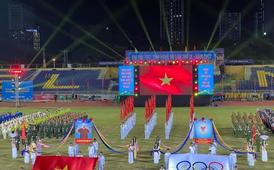 Trang trọng và sôi nổi Lễ khai mạc Đại hội Thể dục Thể thao tỉnh Nghệ An năm 2022