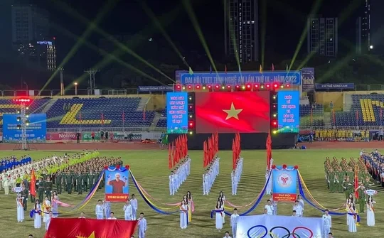 Trang trọng và sôi nổi Lễ khai mạc Đại hội Thể dục Thể thao tỉnh Nghệ An năm 2022