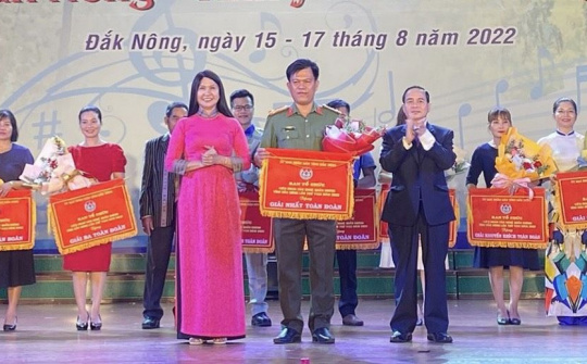 Đắk Nông: Bế mạc Liên hoan văn nghệ quần chúng lần thứ VIII năm 2022