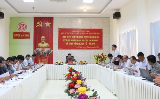 Kon Tum: Nỗ lực phát triển KT-XH tại Huyện Ia H’Drai đạt nhiều chuyển biến tích cực
