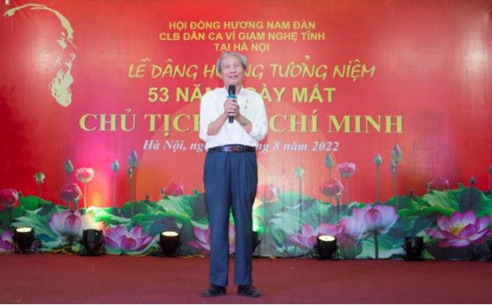 Nhớ ơn Người dâng câu hát dân ca