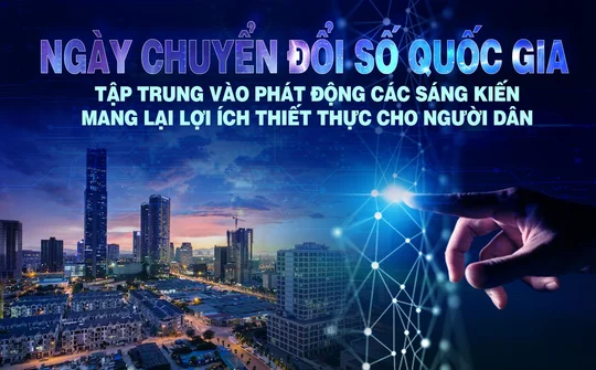 Ngày Chuyển đổi số quốc gia tập trung vào phát động các sáng kiến mang lại lợi ích thiết thực cho người dân