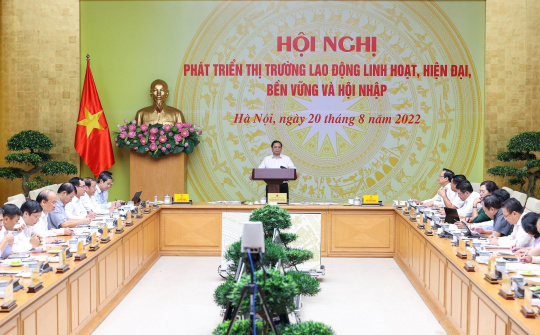 Phát triển thị trường lao động linh hoạt, hiện đại, bền vững và hội nhập