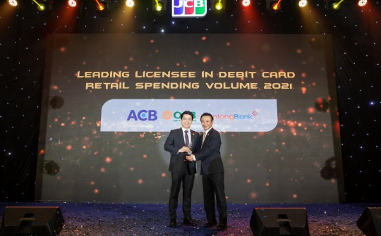 KienlongBank dẫn đầu về tăng trưởng doanh số chi tiêu Thẻ ghi nợ JCB