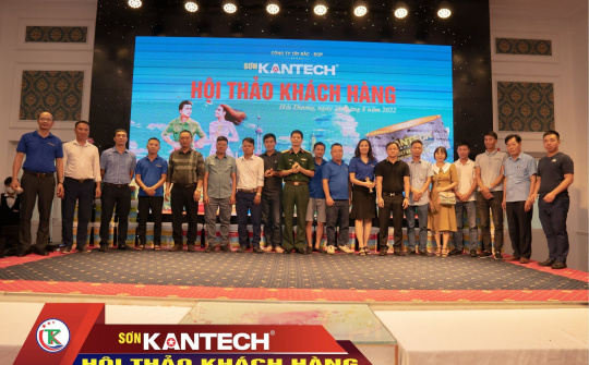 Hãng sơn Kantech tổ chức thành công Hội thảo khách hàng thân thiết tại TP. Hải Dương