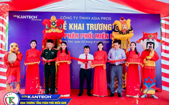 Hãng sơn Kantech khai trương Văn phòng đại diện Tổng phân phối miền Nam tại TP Cần Thơ
