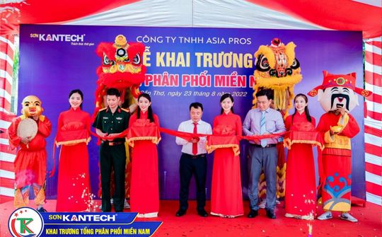 Hãng sơn Kantech khai trương Văn phòng đại diện Tổng phân phối miền Nam tại TP Cần Thơ