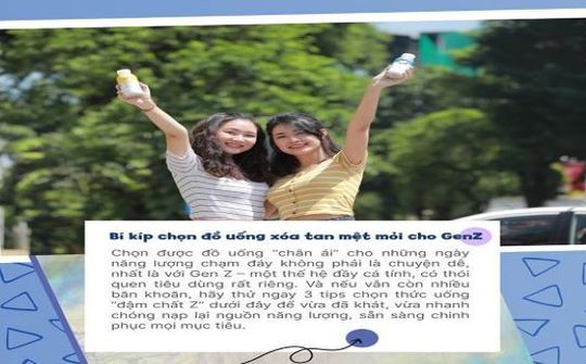 Nạp năng lượng mỗi ngày với Nước uống sữa trái cây tự nhiên cực healthy