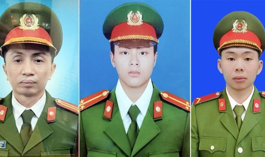 Cấp Bằng "Tổ quốc ghi công" cho 3 liệt sĩ hy sinh khi thực hiện nhiệm vụ chữa cháy
