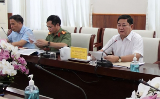 Ninh Thuận: Đánh giá tình hình, kết quả thực hiện Đề án 06/CP