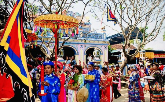 Công nhận “Lễ hội Chùa Bà - Cảng thị Nước Mặn” là Di sản văn hóa phi vật thể quốc gia