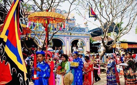 Công nhận “Lễ hội Chùa Bà - Cảng thị Nước Mặn” là Di sản văn hóa phi vật thể quốc gia
