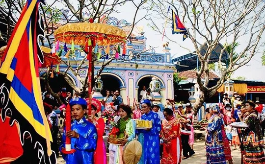 Công nhận “Lễ hội Chùa Bà - Cảng thị Nước Mặn” là Di sản văn hóa phi vật thể quốc gia
