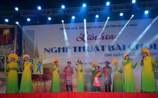 Quảng Ngãi: Hơn 200 nghệ nhân, diễn viên tham gia Liên hoan nghệ thuật bài chòi