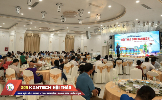 Sơn Kantech: Hội thảo thành công tại TP.Bắc Giang