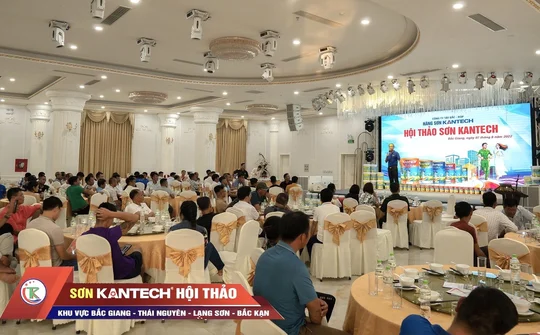 Sơn Kantech: Hội thảo thành công tại TP.Bắc Giang