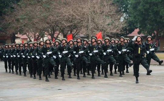 Triển khai thi hành Luật Cảnh sát cơ động