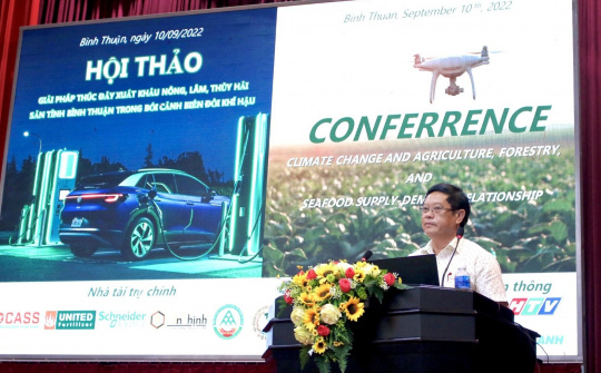 Hội thảo giải pháp thúc đẩy xuất khẩu Nông, Lâm, Thủy hải sản tỉnh Bình Thuận