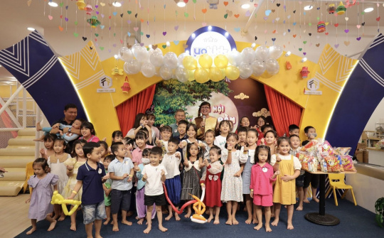 Thiên Tâm Land hòa cùng Đêm hội Trăng rằm, trở về miền ký ức tuổi thơ cùng các em thiếu nhi