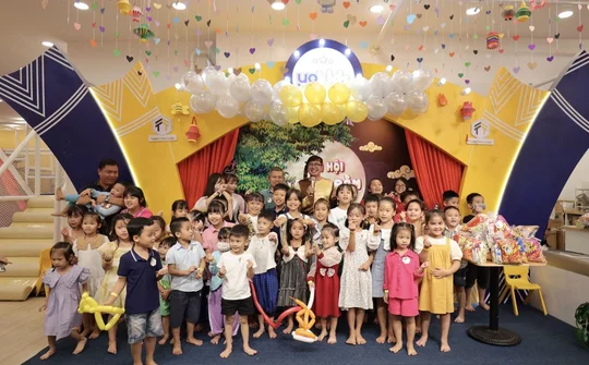 Thiên Tâm Land hòa cùng Đêm hội Trăng rằm, trở về miền ký ức tuổi thơ cùng các em thiếu nhi