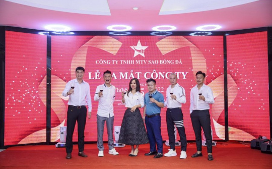 Ra mắt công ty chuyên nghiệp trong lĩnh vực xây dựng, quản lý hình ảnh cầu thủ