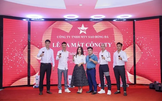 Ra mắt công ty chuyên nghiệp trong lĩnh vực xây dựng, quản lý hình ảnh cầu thủ