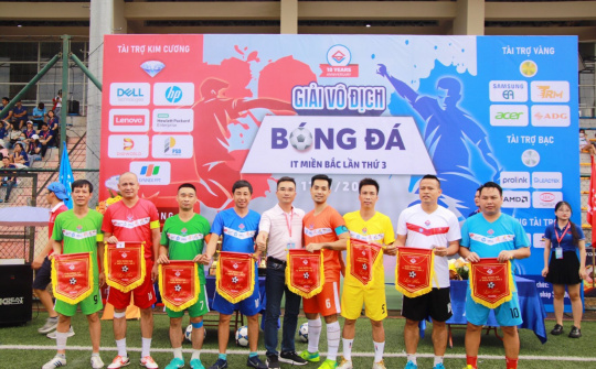 Khai mạc giải “Vô địch bóng đá IT miền Bắc lần thứ 3”