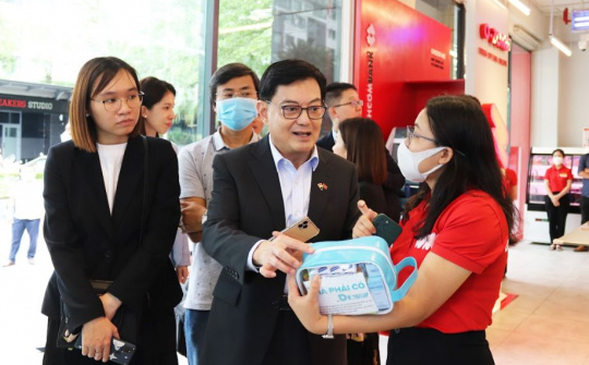 Phó Thủ tướng Singapore thăm và làm việc với Tập đoàn Masan