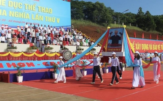 Đắk Nông: Đại hội thể dục thể thao lần thứ V năm 2022