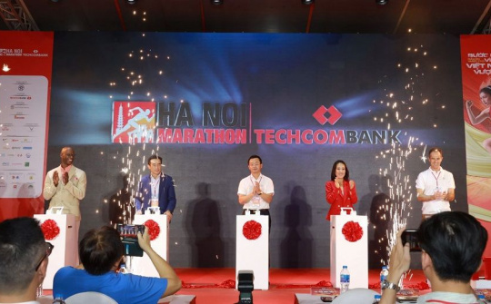 Giải Hà Nội Marathon Techcombank thu hút gần 7000 vận động viên tham gia