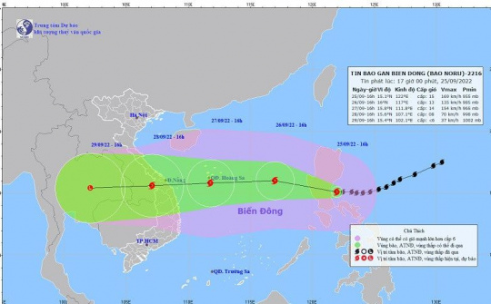 Tập trung ứng phó khẩn cấp với bão số 4 năm 2022