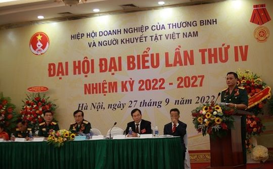 Hiệp hội Doanh nghiệp của Thương binh và Người khuyết tật Việt Nam có tân Chủ tịch
