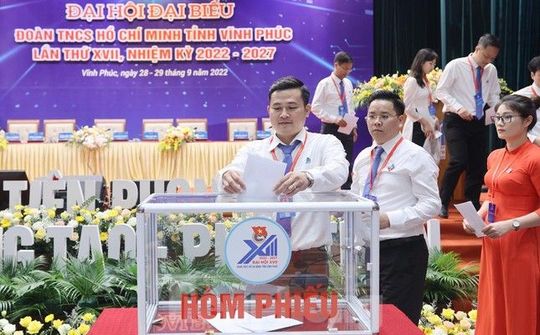 Tỉnh Đoàn Vĩnh Phúc có tân Bí thư khóa XVII