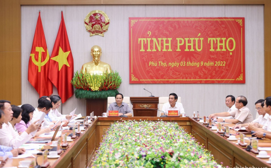 Phú Thọ phải tự lực tự cường vươn lên mạnh mẽ xứng đáng với vùng Đất Tổ