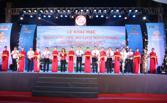 Khai mạc Ngày Văn hóa, du lịch Ninh Thuận tại Hà Nội năm 2022