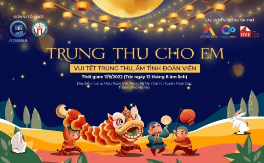 "Trung thu cho em" đến với trẻ không may mắn