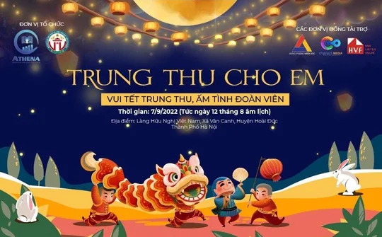 "Trung thu cho em" đến với trẻ không may mắn