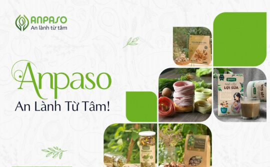 Thực phẩm hữu cơ Anpaso cho cuộc sống an lành