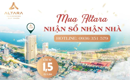 Quy Nhơn: Chung cư biển cao cấp bàn giao ngay, sổ hồng trao tay hút khách