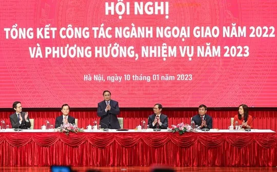 PM underlines 2023 tasks for diplomatic sector