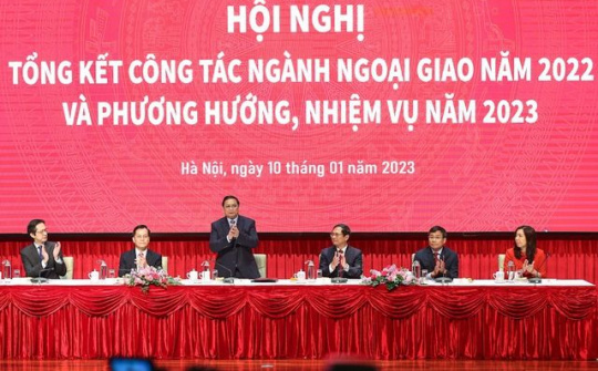 Phát huy mạnh mẽ vai trò tiên phong của đối ngoại