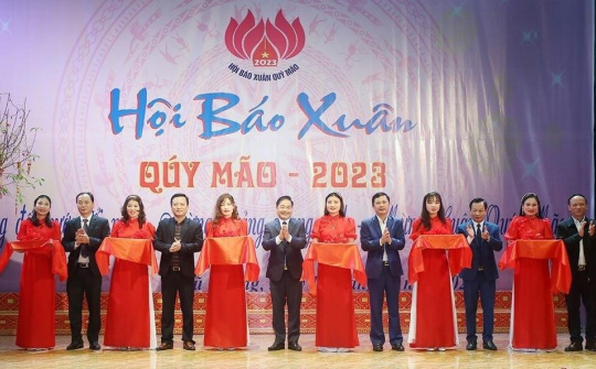 Hà Tĩnh: Nét đẹp văn hoá tại Hội báo Xuân Quý Mão 2023