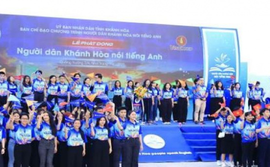 Lễ khởi động Dự án “Người dân Khánh Hòa nói tiếng Anh”