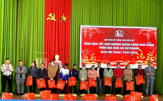 Hiệp hội Bất động sản Đắk Lắk chia sẻ yêu thương, đón Tết an vui