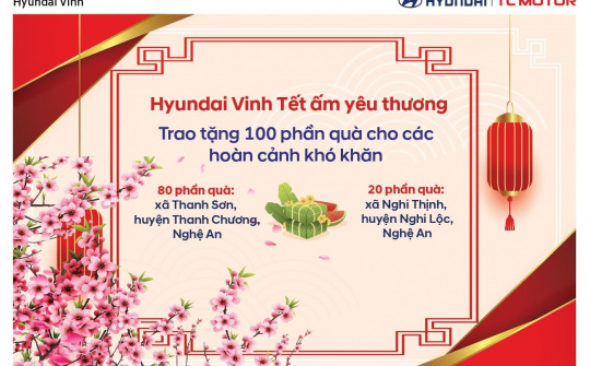 Hyundai Vinh Tết ấm yêu thương