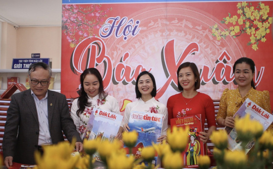 Đắk Lắk: Khai mạc hội Báo Xuân Quý Mão 2023