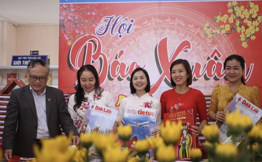 Đắk Lắk: Khai mạc hội Báo Xuân Quý Mão 2023