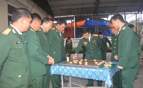 Sôi nổi các trò chơi dân gian dịp Tết ở Lữ đoàn 873