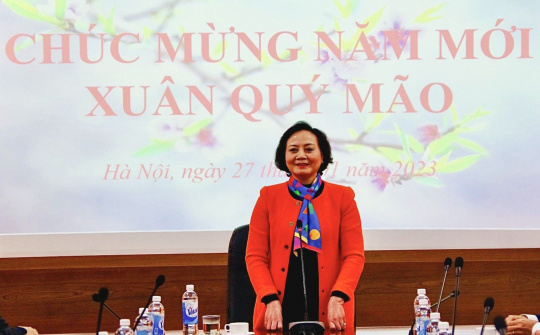 Học viện Hành chính Quốc gia gặp mặt đầu xuân Quý Mão 2023