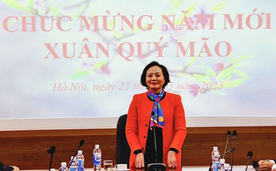 Học viện Hành chính Quốc gia gặp mặt đầu xuân Quý Mão 2023